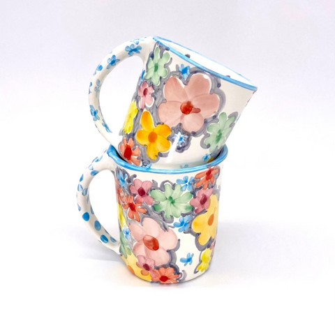 Soft Floral Mugs
