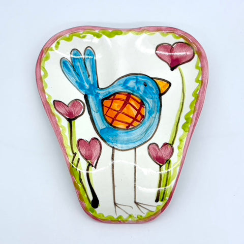 Love Birds Double Spoon Rest