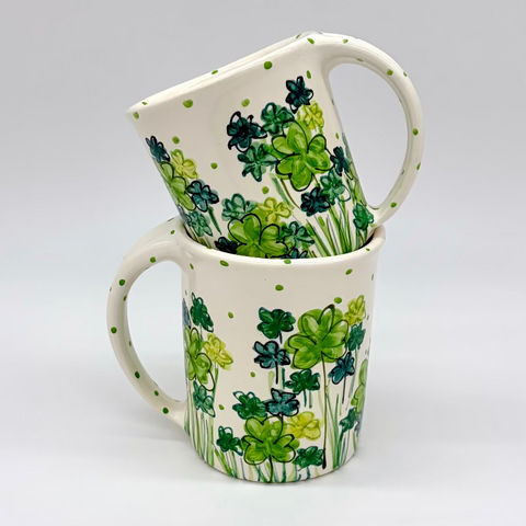 Lucky Shamrock Mugs
