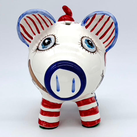 Patriotic Piggy Bank