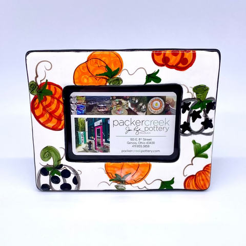 Trina's Pumpkins Picture Frame