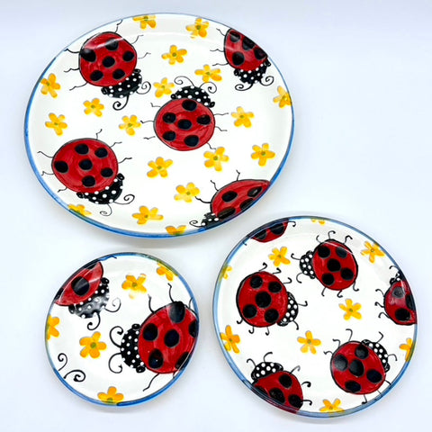 Ladybug Plates