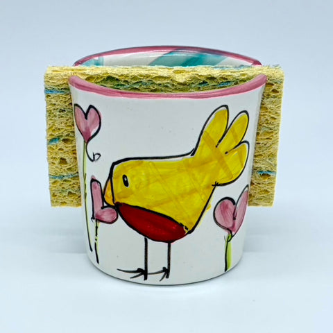 Love Birds Sponge Holder
