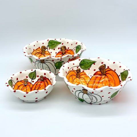 Ann's Pumpkins Bowls