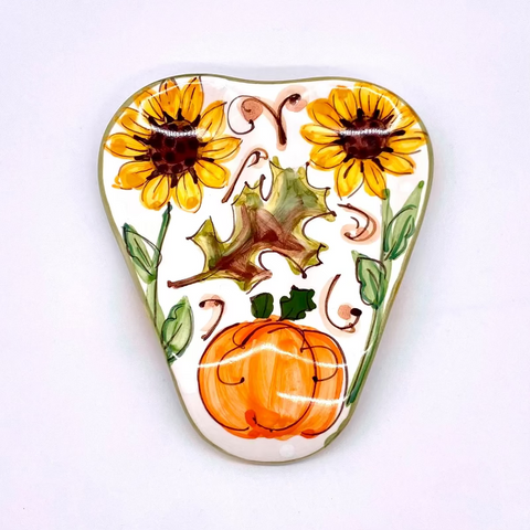 Fall Frenzy Double Spoon Rest