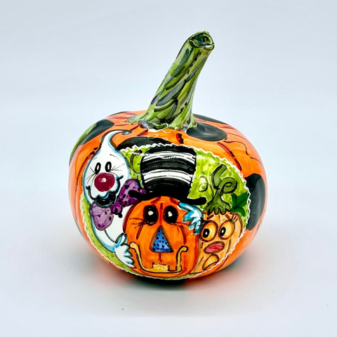 Small Halloween 3d Pumpkin