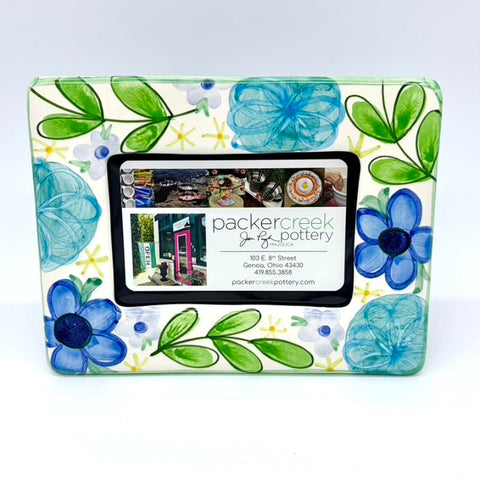 Blue Summer Dress Picture Frame