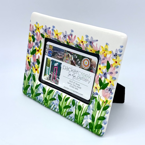 Flower Garden Picture Frame