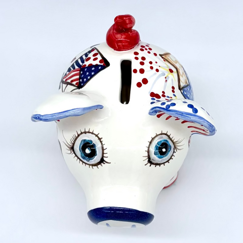 Patriotic Piggy Bank