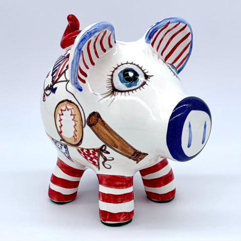 Patriotic Piggy Bank