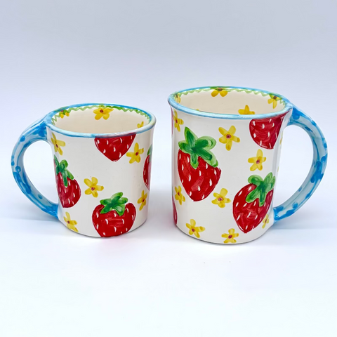 Strawberry Mugs