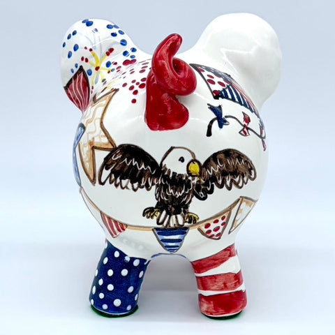 Patriotic Piggy Bank