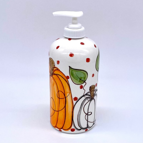 Ann's Pumpkins Tall Soap Pump
