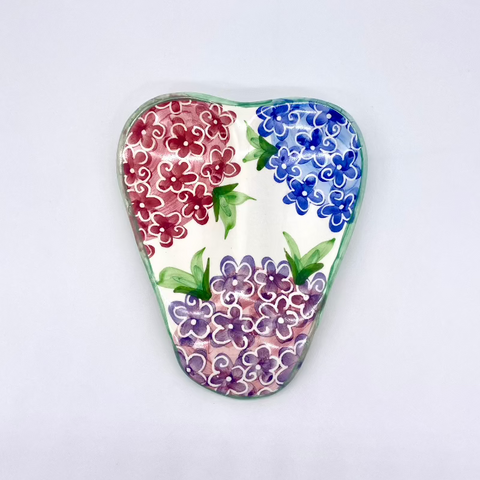 Endless Summer Hydrangea Double Spoon Rest