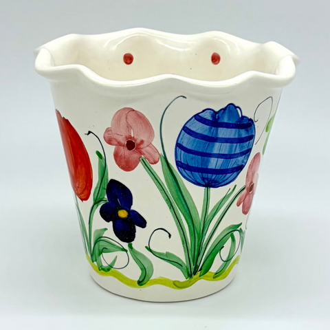 Tulip Iris Flower Pot