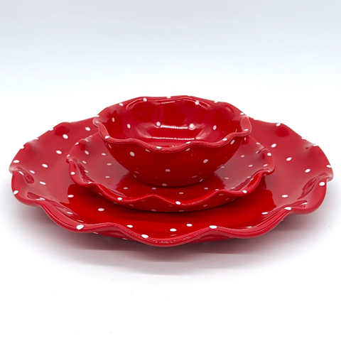 Red and White Dot Entertainer Bundle