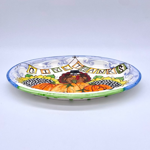 Give Thanks Plate