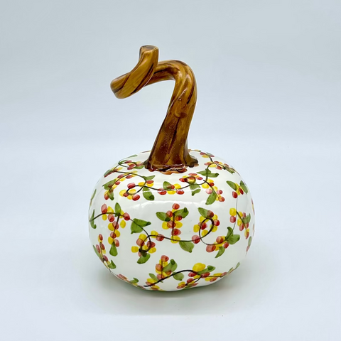 Small Bittersweet 3d Pumpkin