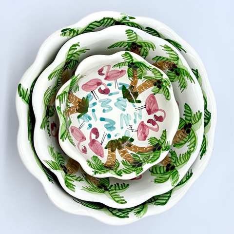 Flamingos Bowls