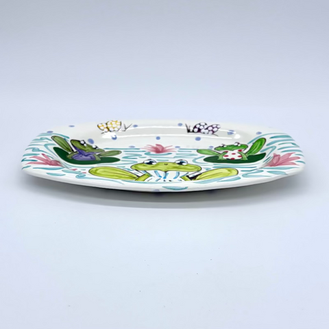 Frogs Elliptical Plate