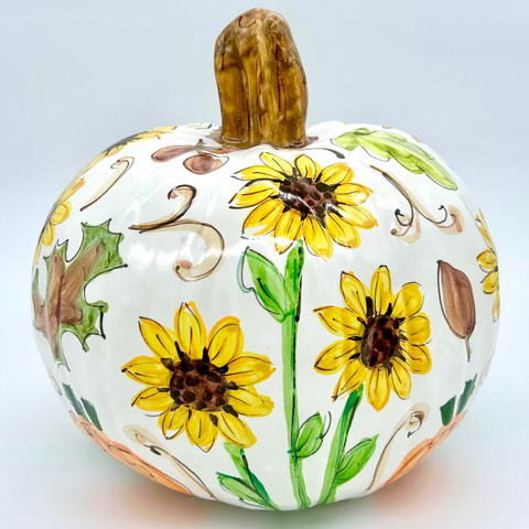 Large Fall Frenzy 3d Pumpkin