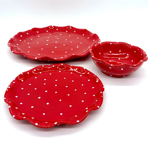 Red and White Dot Entertainer Bundle