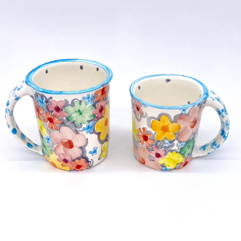 Soft Floral Mugs