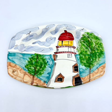 Lighthouse Elliptical Plate