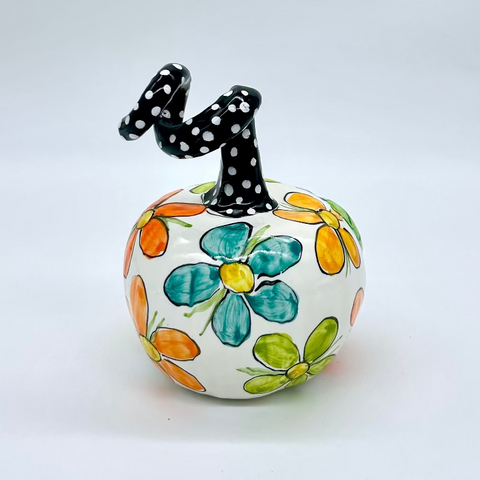 Small Katie Daisy 3d Pumpkin