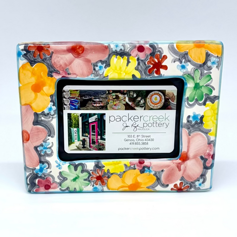 Soft Floral Picture Frame