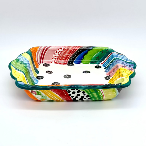 Julie Stripe Square Baker