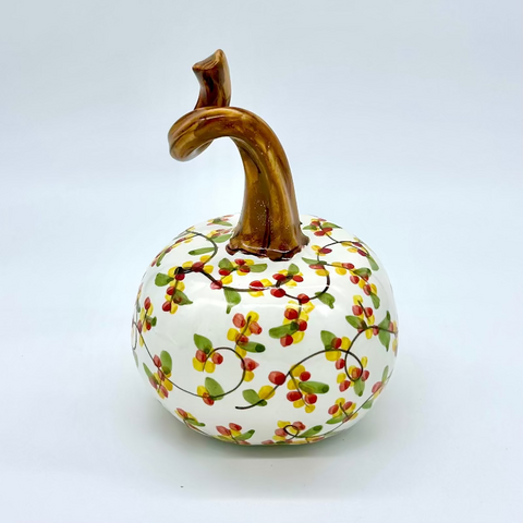 Small Bittersweet 3d Pumpkin