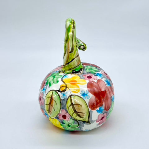 Small Soft Floral 3d Pumpkin