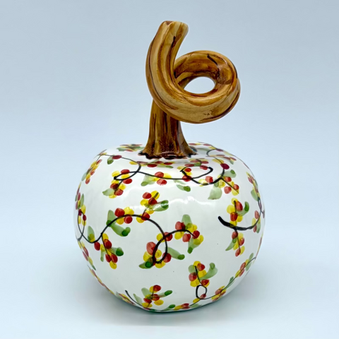 Small Bittersweet 3d Pumpkin