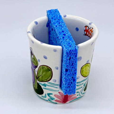 Frogs Sponge Holder