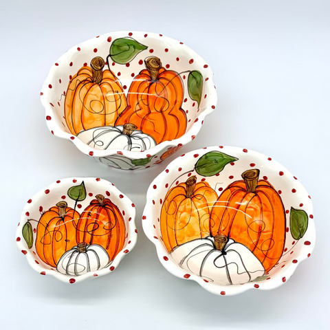 Ann's Pumpkins Bowls