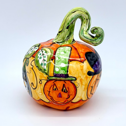 Small Halloween 3d Pumpkin