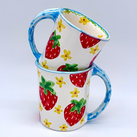 Strawberry Mugs