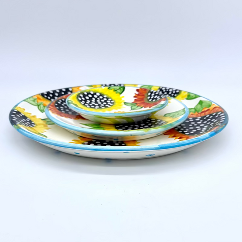 Sunflower Plates