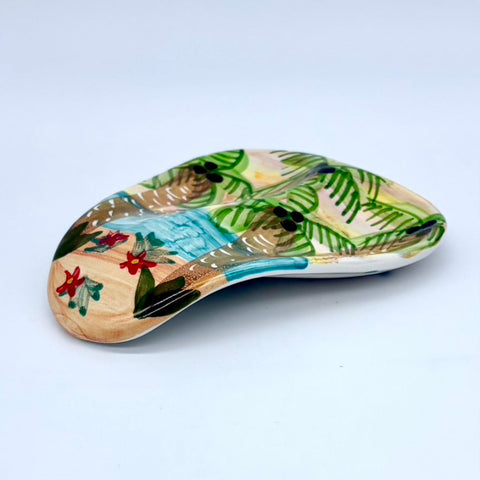 Tropical Sunset Double Spoon Rest