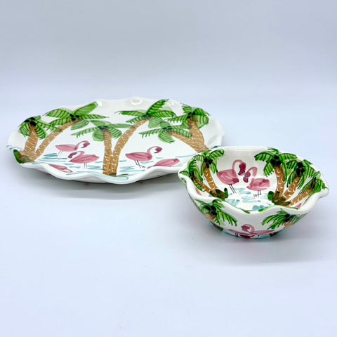 Flamingos Serving Bundle
