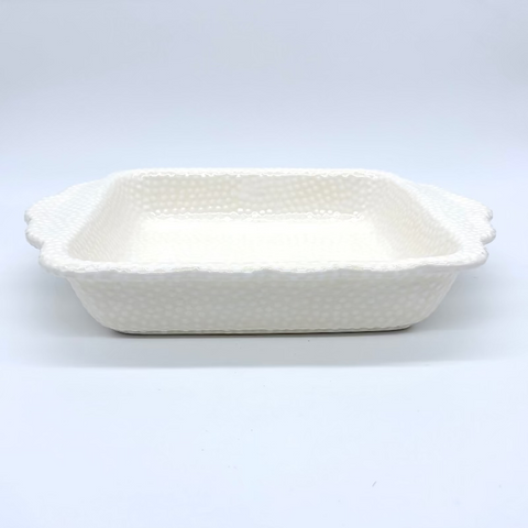 Swiss Dot Square Baker