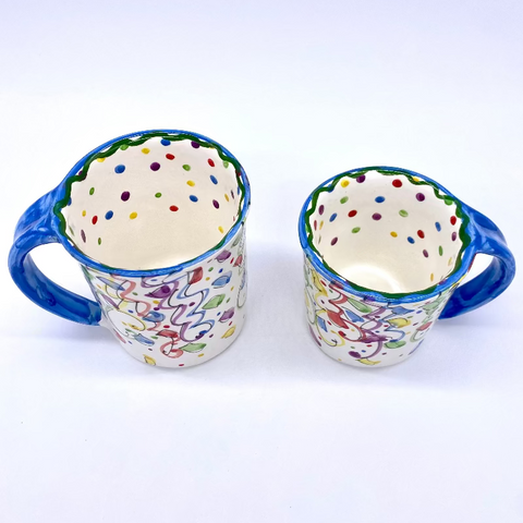 Holiday Confetti Mugs