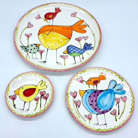 Love Birds Plates
