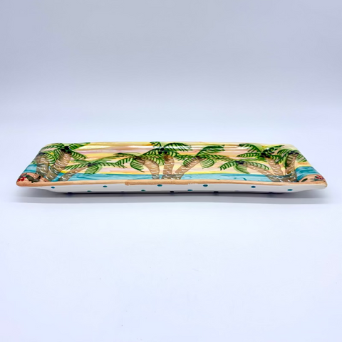 Tropical Sunset Bread Tray