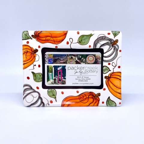 Ann's Pumpkins Picture Frame