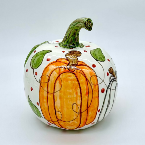 Medium Ann's Pumpkins 3d Pumpkin