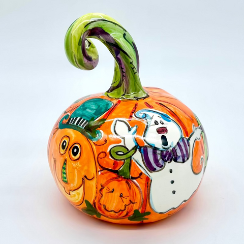 Small Halloween 3d Pumpkin