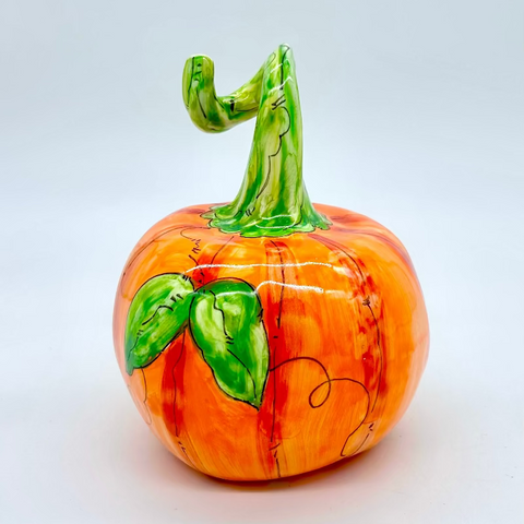 Small Big Grin Jack-O-Lantern 3d Pumpkin