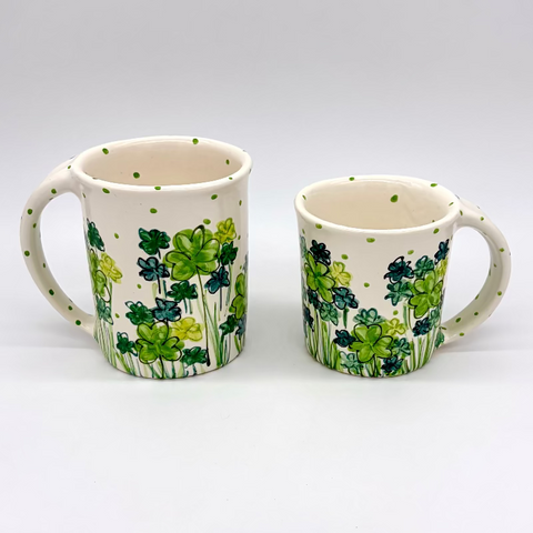 Lucky Shamrock Mugs